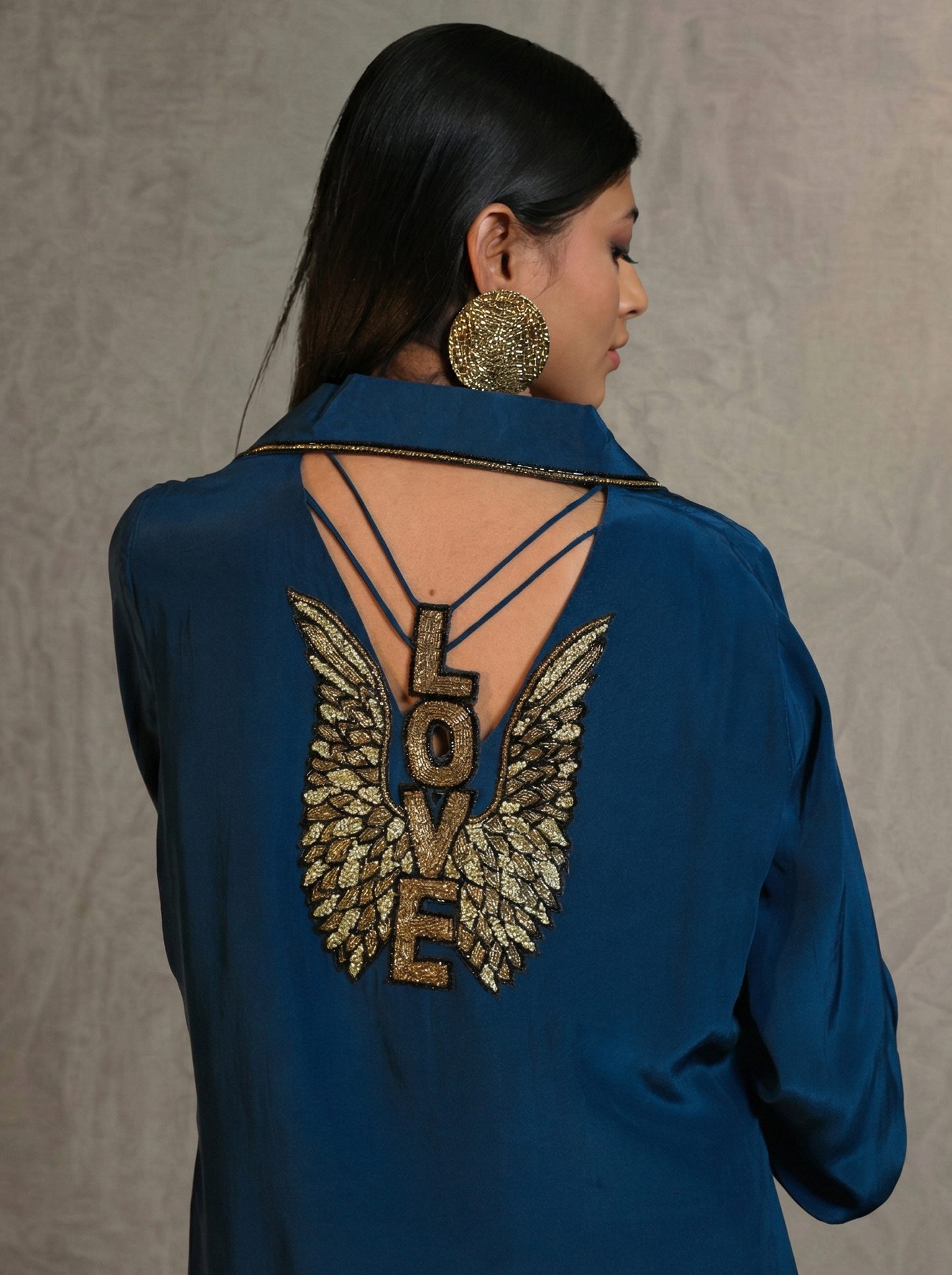 Love wings detailed co-ord Set