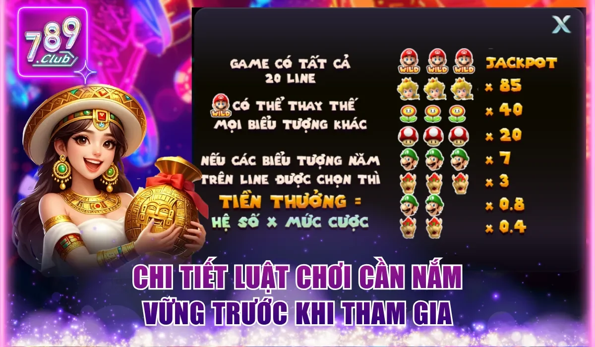 Chi tiết luật chơi cần nắm vững trước khi tham gia