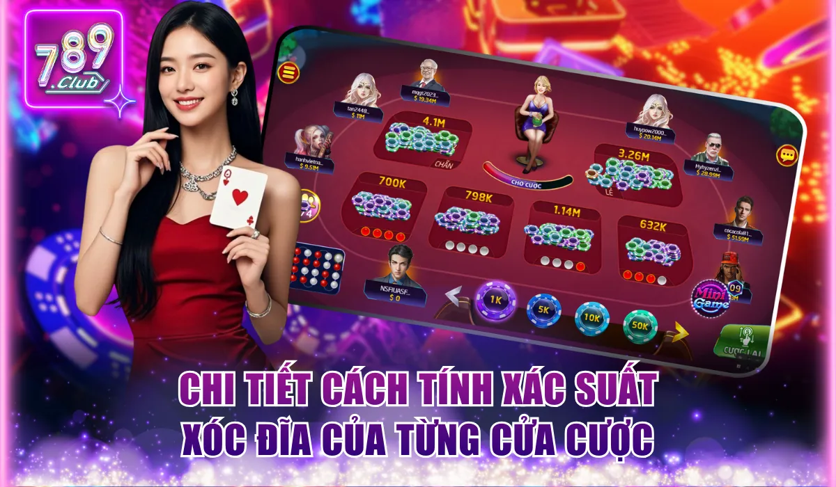 Cách Tính Xác Suất Xóc Đĩa Cụ Thể, Bí Quyết Thắng Lớn 1 Chi tiết cách tính xác suất xóc đĩa của từng cửa cược